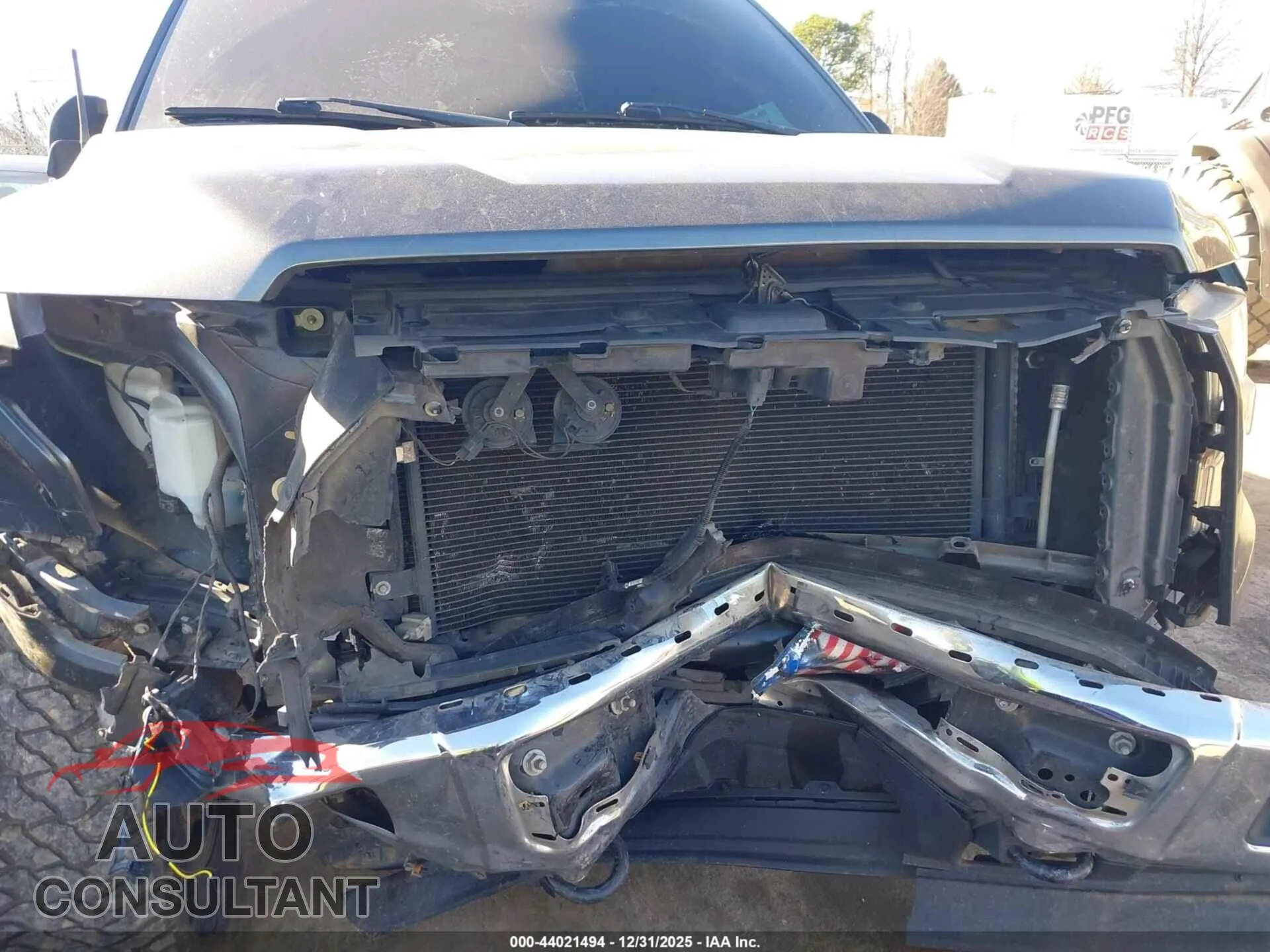 2017 FORD F-150 Damaged VIN 1FTFX1EF9HFB12538 – engine bay