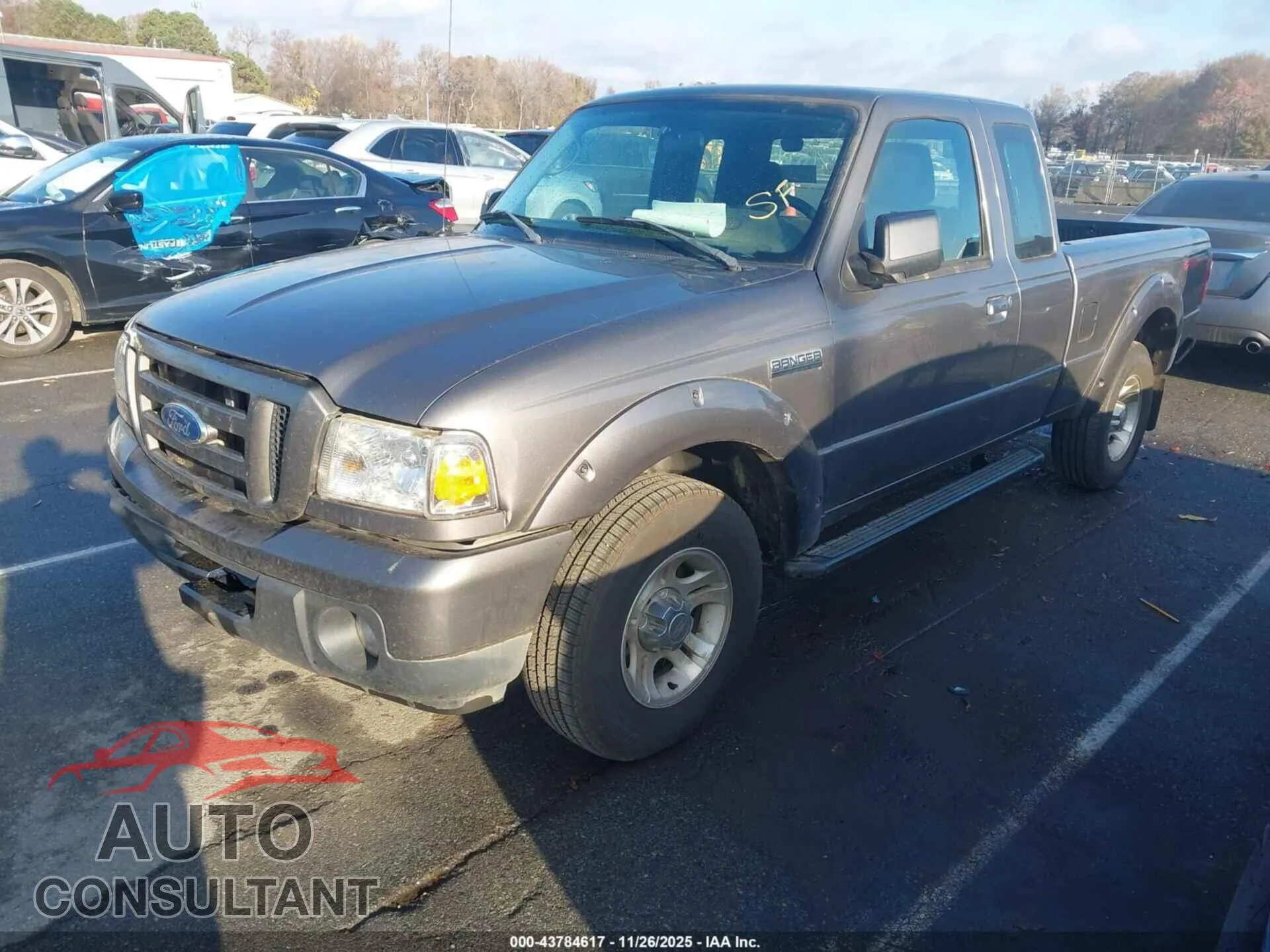 2011 FORD RANGER Damaged VIN 1FTKR4EE8BPA82614 – rear exterior