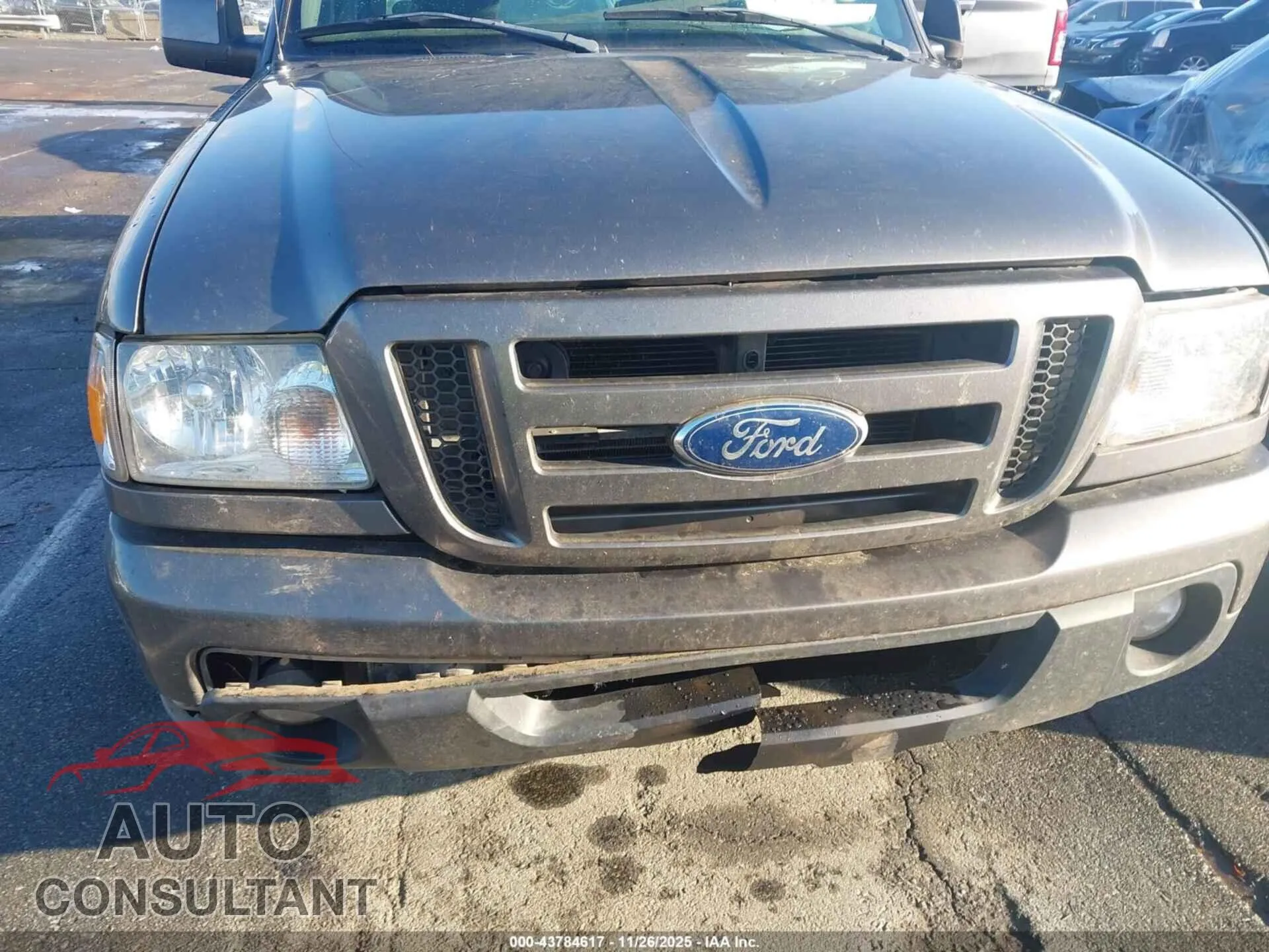 2011 FORD RANGER Damaged VIN 1FTKR4EE8BPA82614 – engine bay