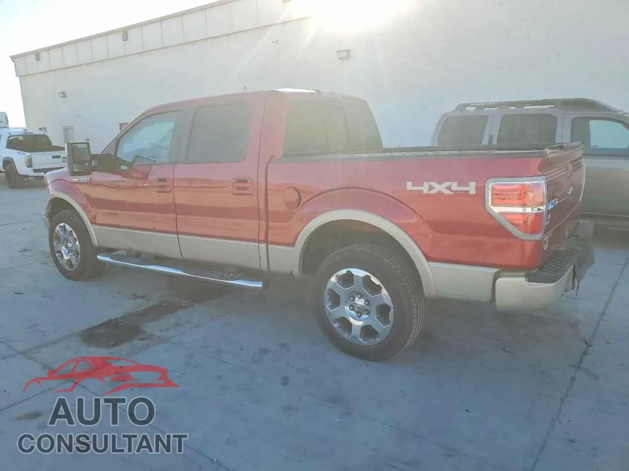 2009 FORD F-150 Damaged VIN 1FTPW14VX9FA76795 – rear exterior