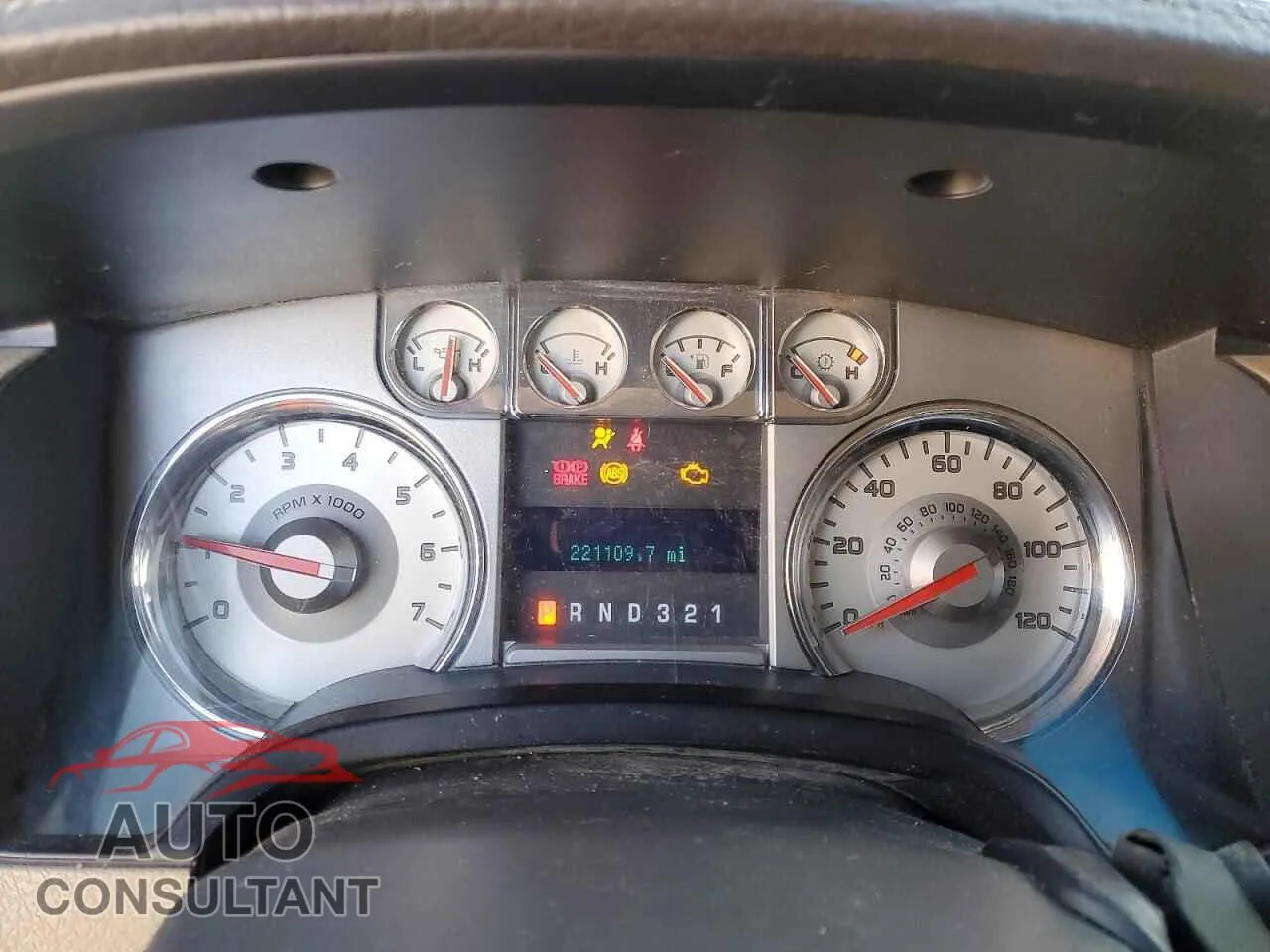 2009 FORD F-150 Damaged VIN 1FTPW14VX9FA76795 – trunk area