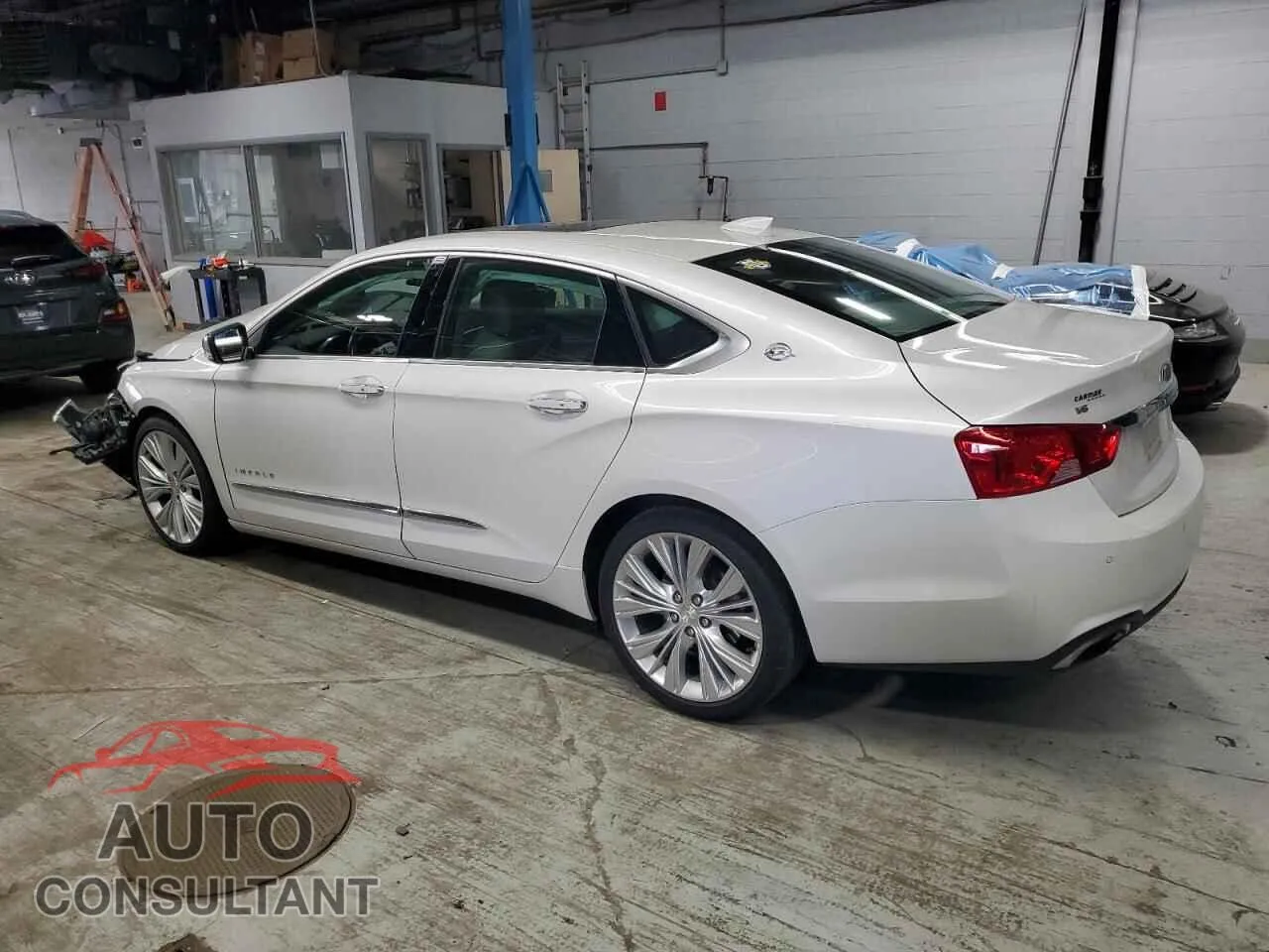2018 CHEVROLET IMPALA Damaged VIN 1G1125S32JU123692 – rear exterior
