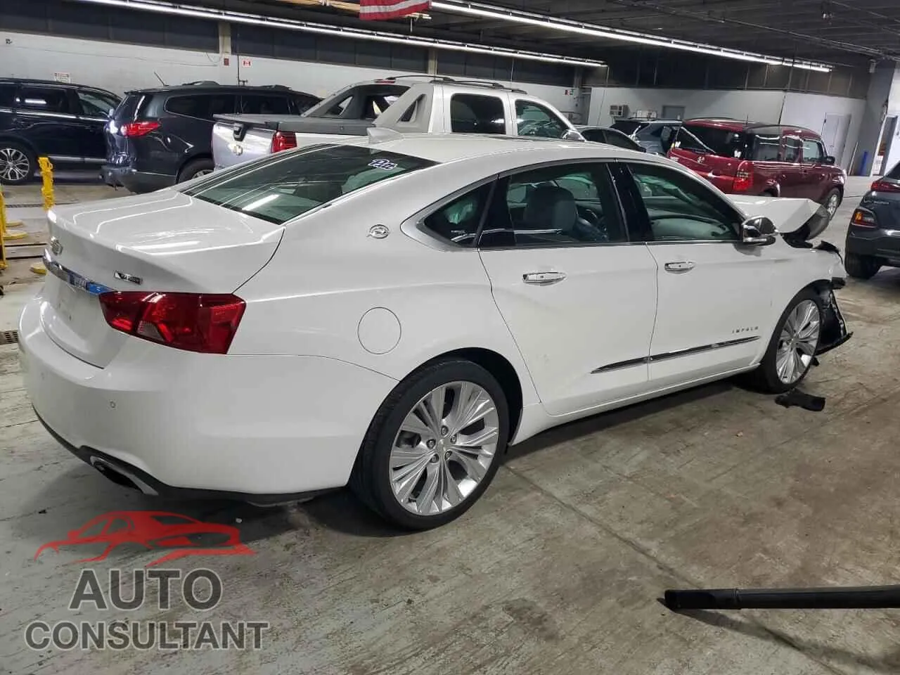 2018 CHEVROLET IMPALA Damaged VIN 1G1125S32JU123692 – side profile