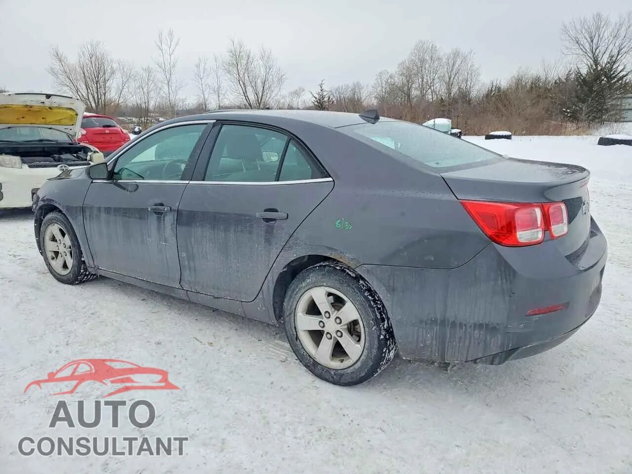 2013 CHEVROLET MALIBU Damaged VIN 1G11B5SA2DF348587 – rear exterior