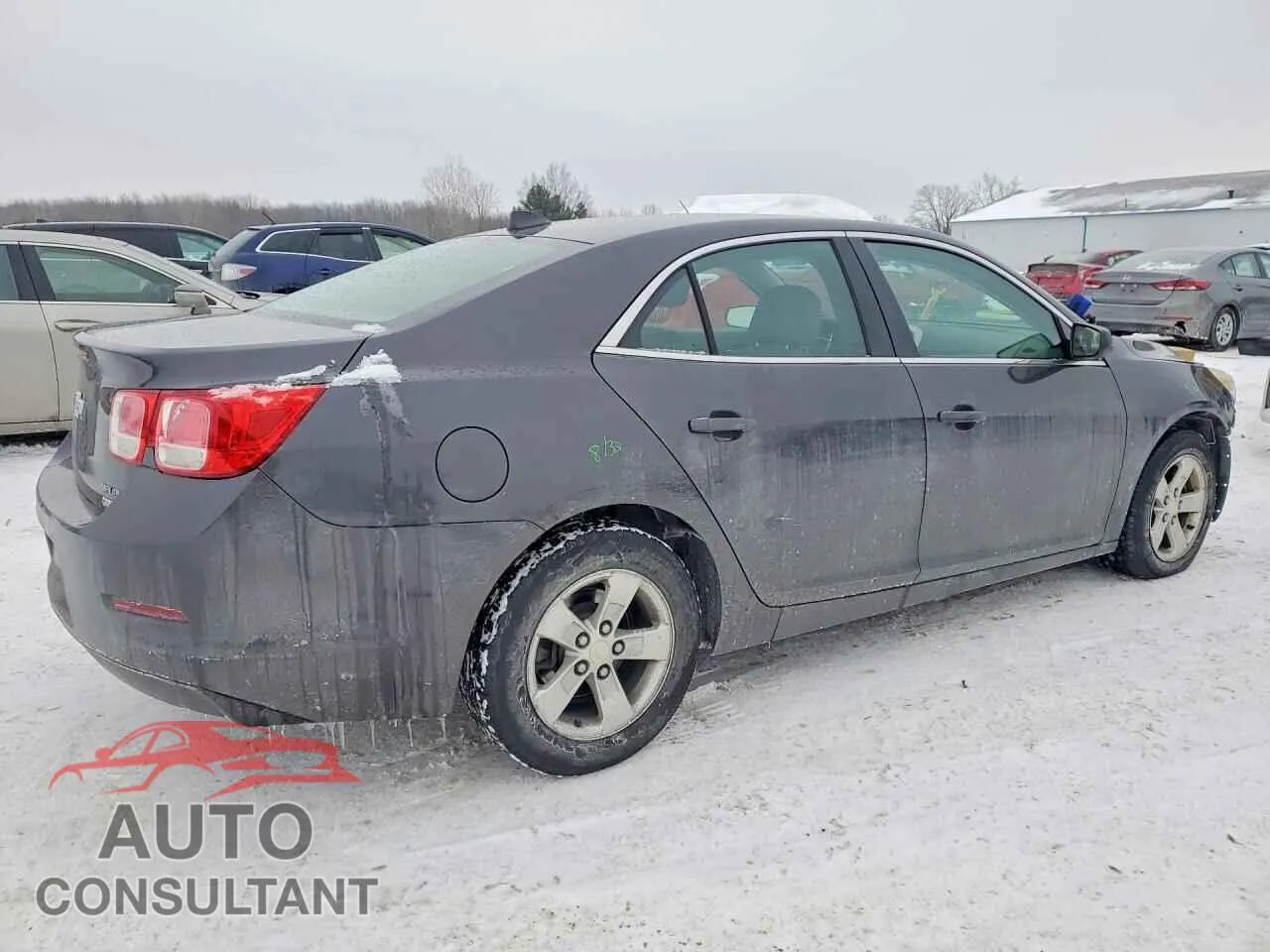 2013 CHEVROLET MALIBU Damaged VIN 1G11B5SA2DF348587 – side profile