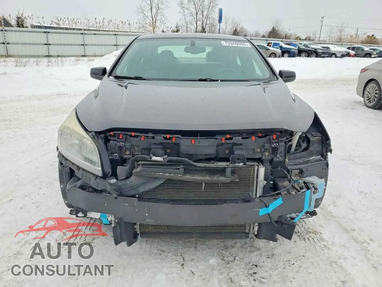 2013 CHEVROLET MALIBU Damaged VIN 1G11B5SA2DF348587 – interior seats