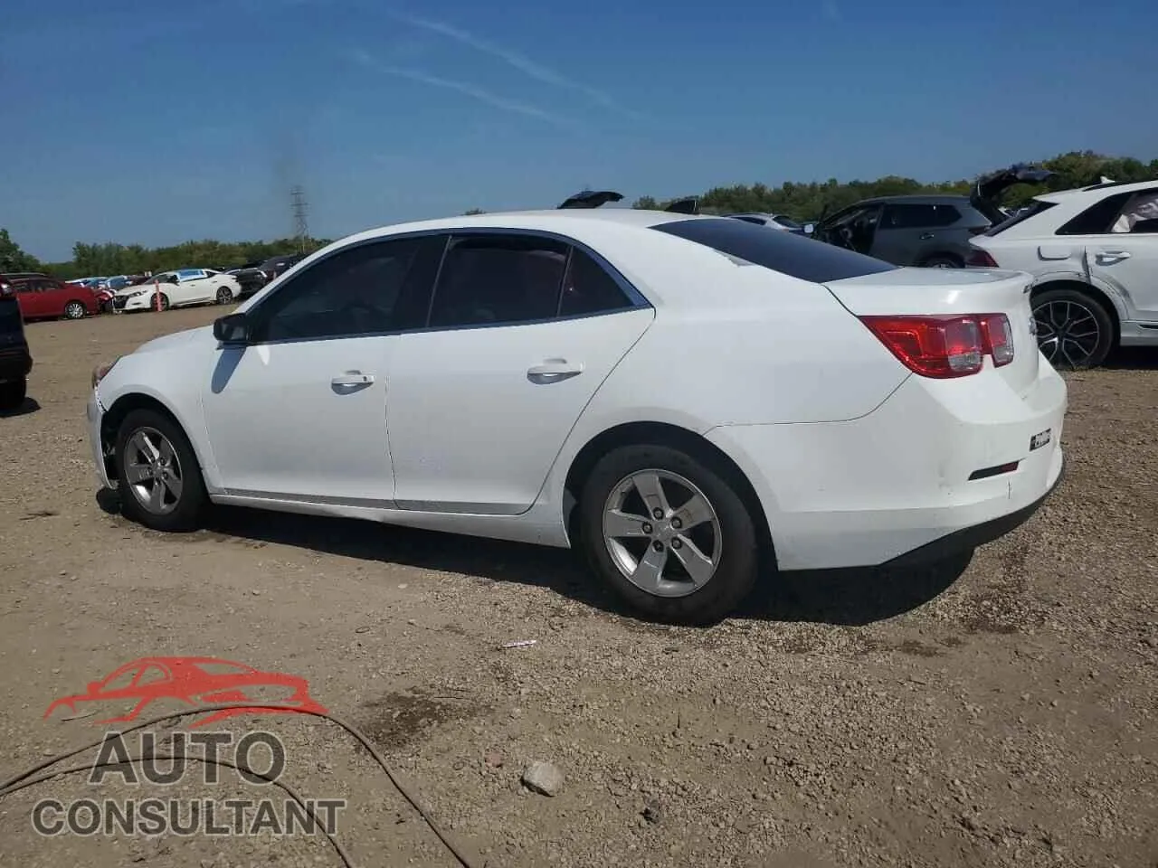 2013 CHEVROLET MALIBU Damaged VIN 1G11B5SA9DF358792 – rear exterior