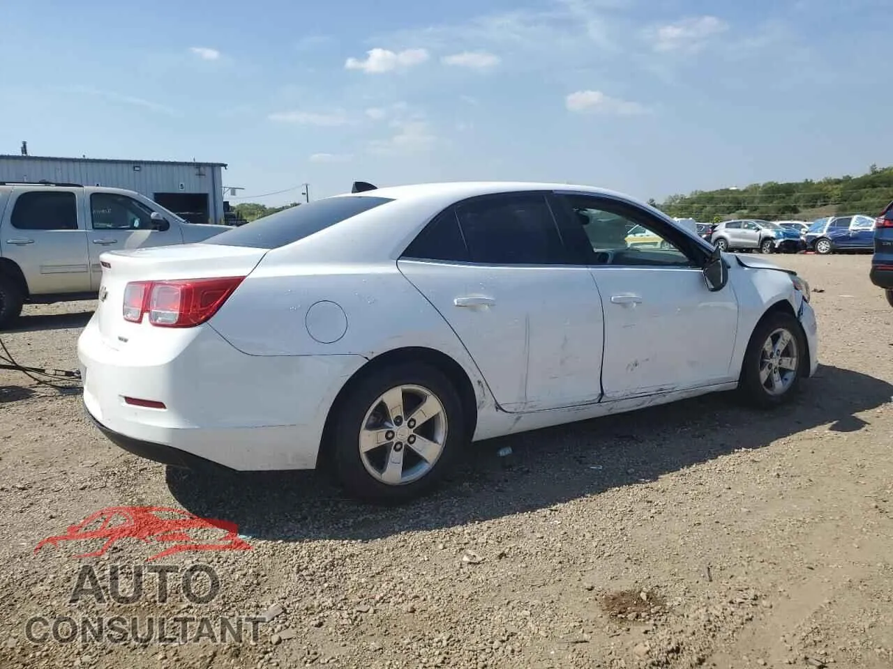 2013 CHEVROLET MALIBU Damaged VIN 1G11B5SA9DF358792 – side profile