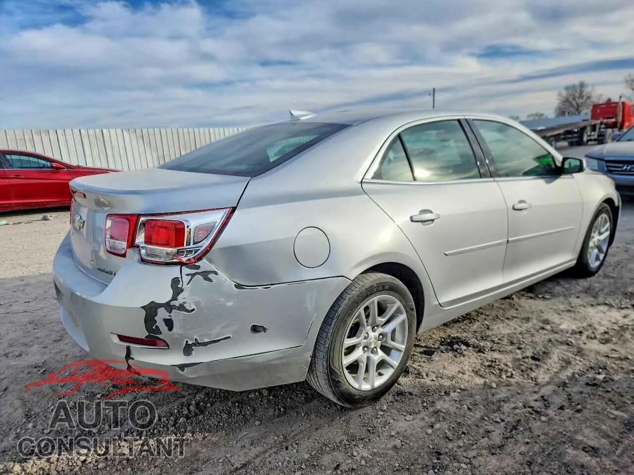 2015 CHEVROLET MALIBU Damaged VIN 1G11C5SLXFF317721 – side profile