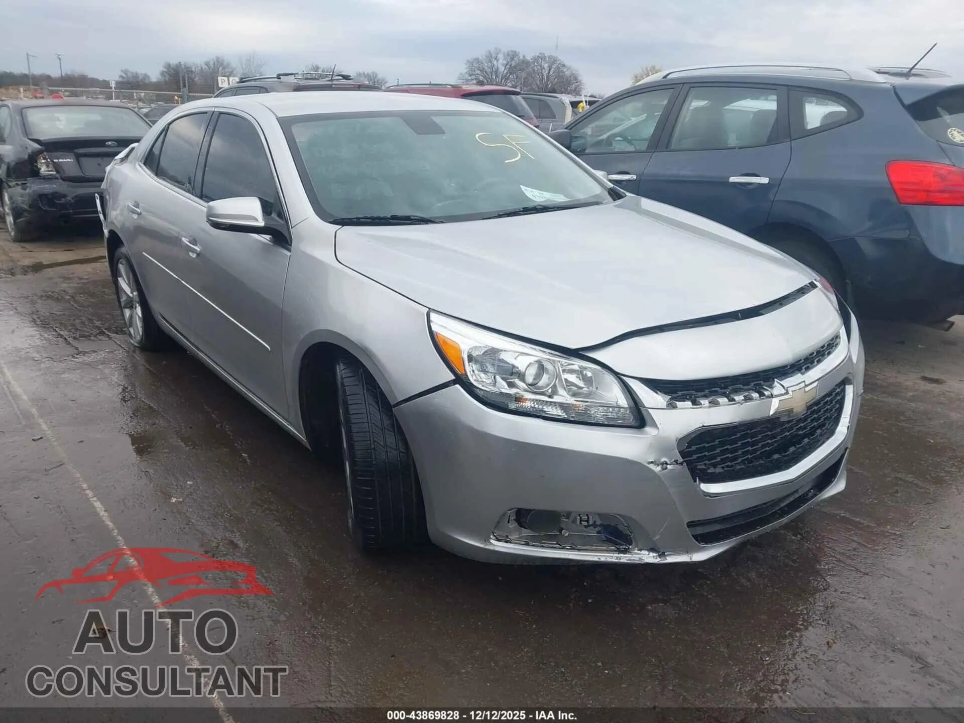 2015 CHEVROLET MALIBU VIN 1G11D5SL9FU121584