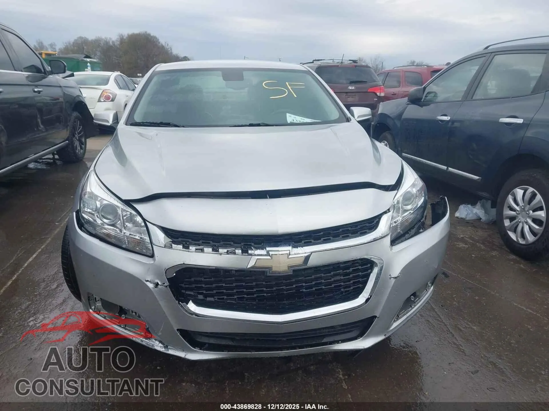 2015 CHEVROLET MALIBU Damaged VIN 1G11D5SL9FU121584 – photo 12