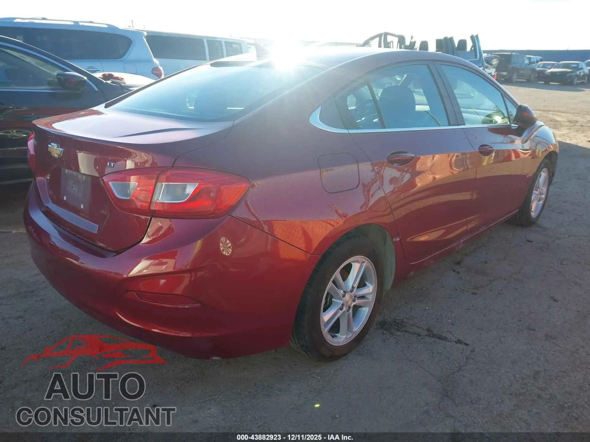 2017 CHEVROLET CRUZE Damaged VIN 1G1BE5SM1H7262077 – dashboard