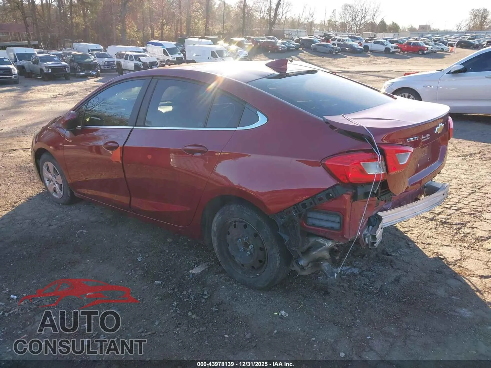 2018 CHEVROLET CRUZE Damaged VIN 1G1BE5SM7J7227839 – side profile