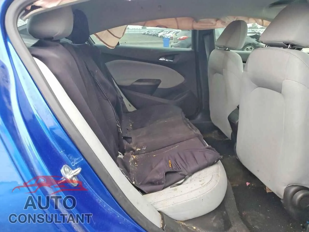 2019 CHEVROLET CRUZE Damaged VIN 1G1BE5SMXK7137733 – odometer reading