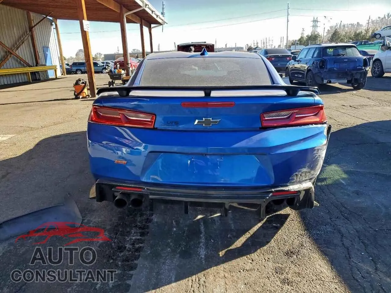 2018 CHEVROLET CAMARO Damaged VIN 1G1FE1R70J0123101 – engine bay