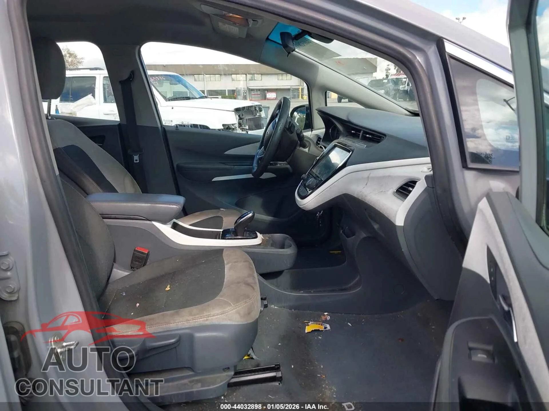 2019 CHEVROLET BOLT EV Damaged VIN 1G1FY6S00K4112756 – interior seats