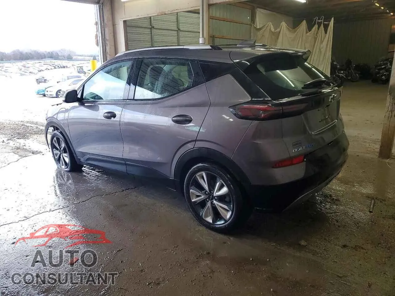 2022 CHEVROLET BOLT Damaged VIN 1G1FY6S09N4115305 – rear exterior