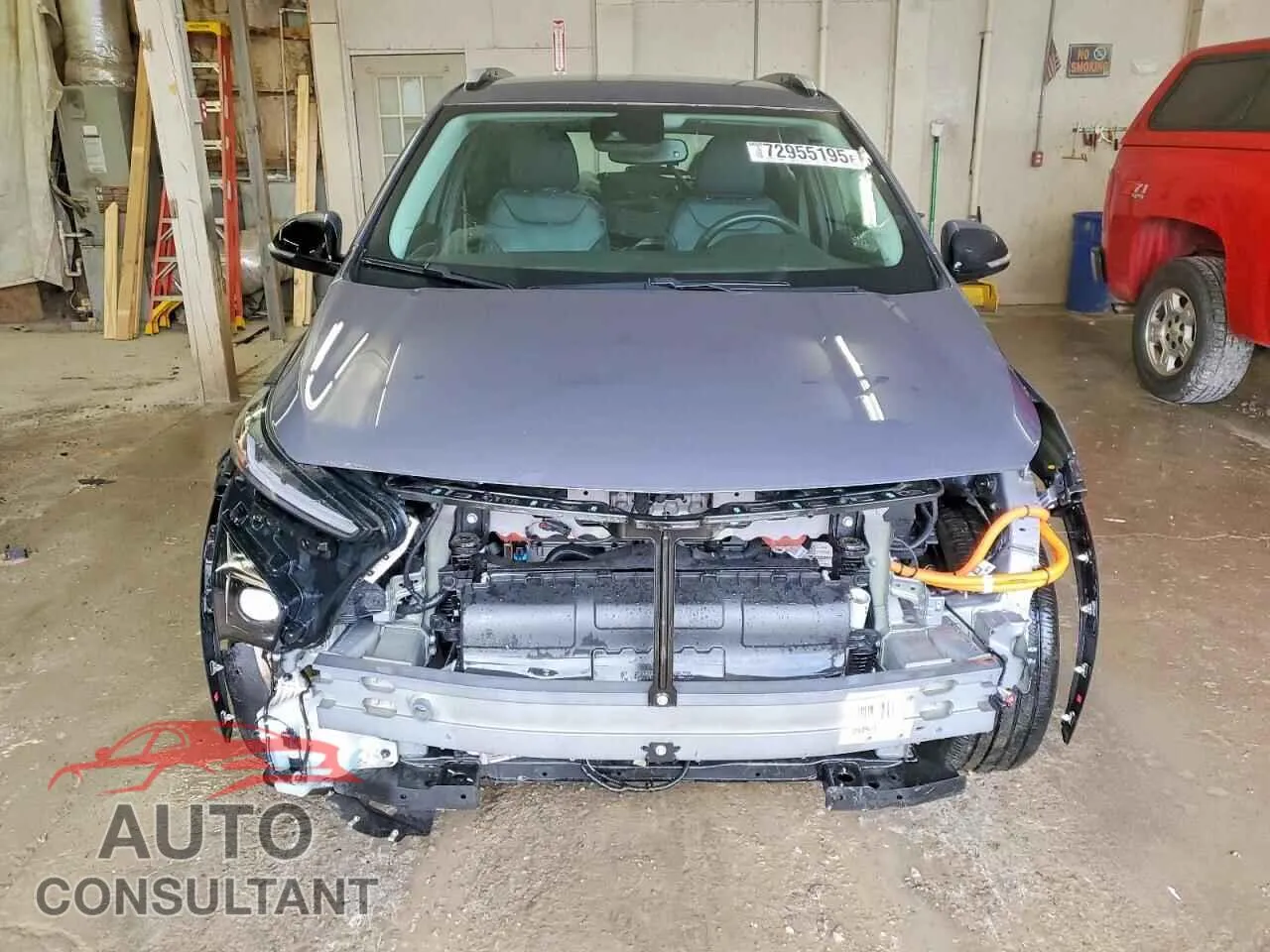 2022 CHEVROLET BOLT Damaged VIN 1G1FY6S09N4115305 – interior seats