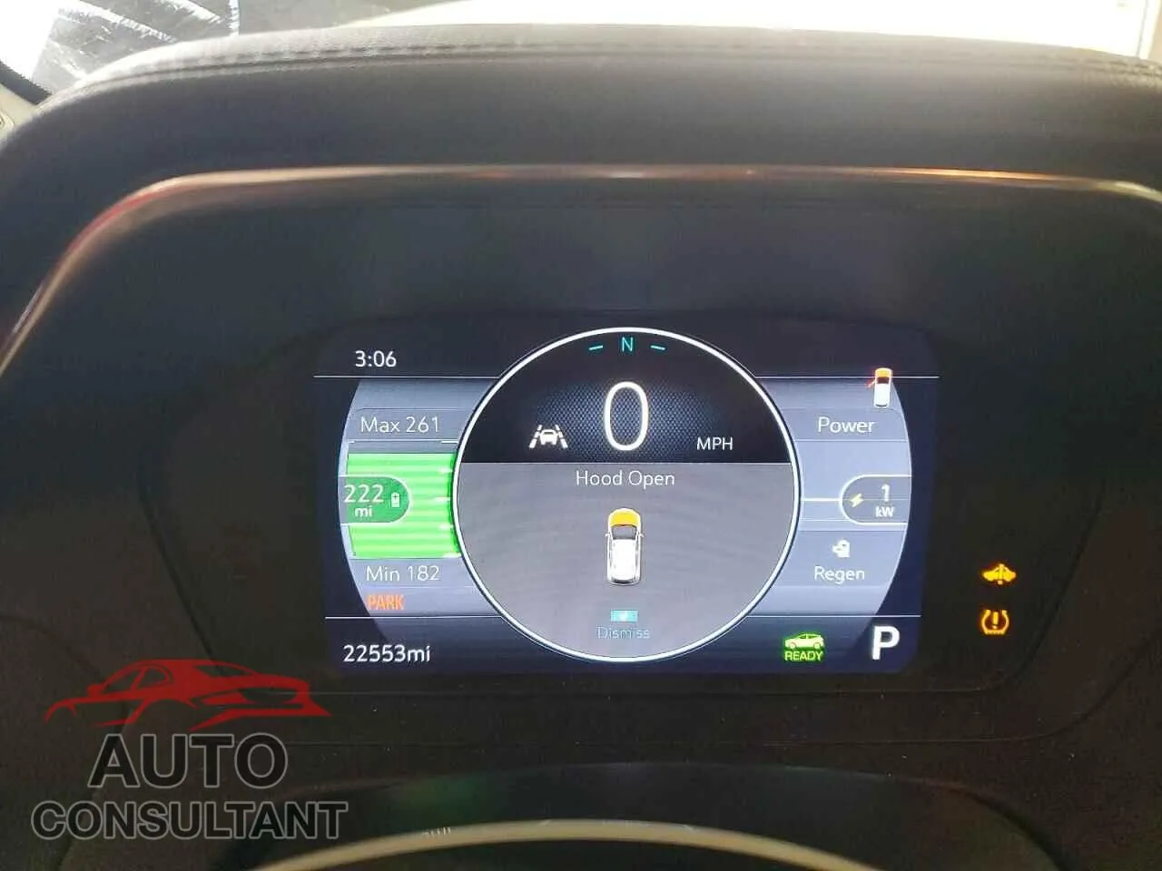2022 CHEVROLET BOLT Damaged VIN 1G1FY6S09N4115305 – trunk area