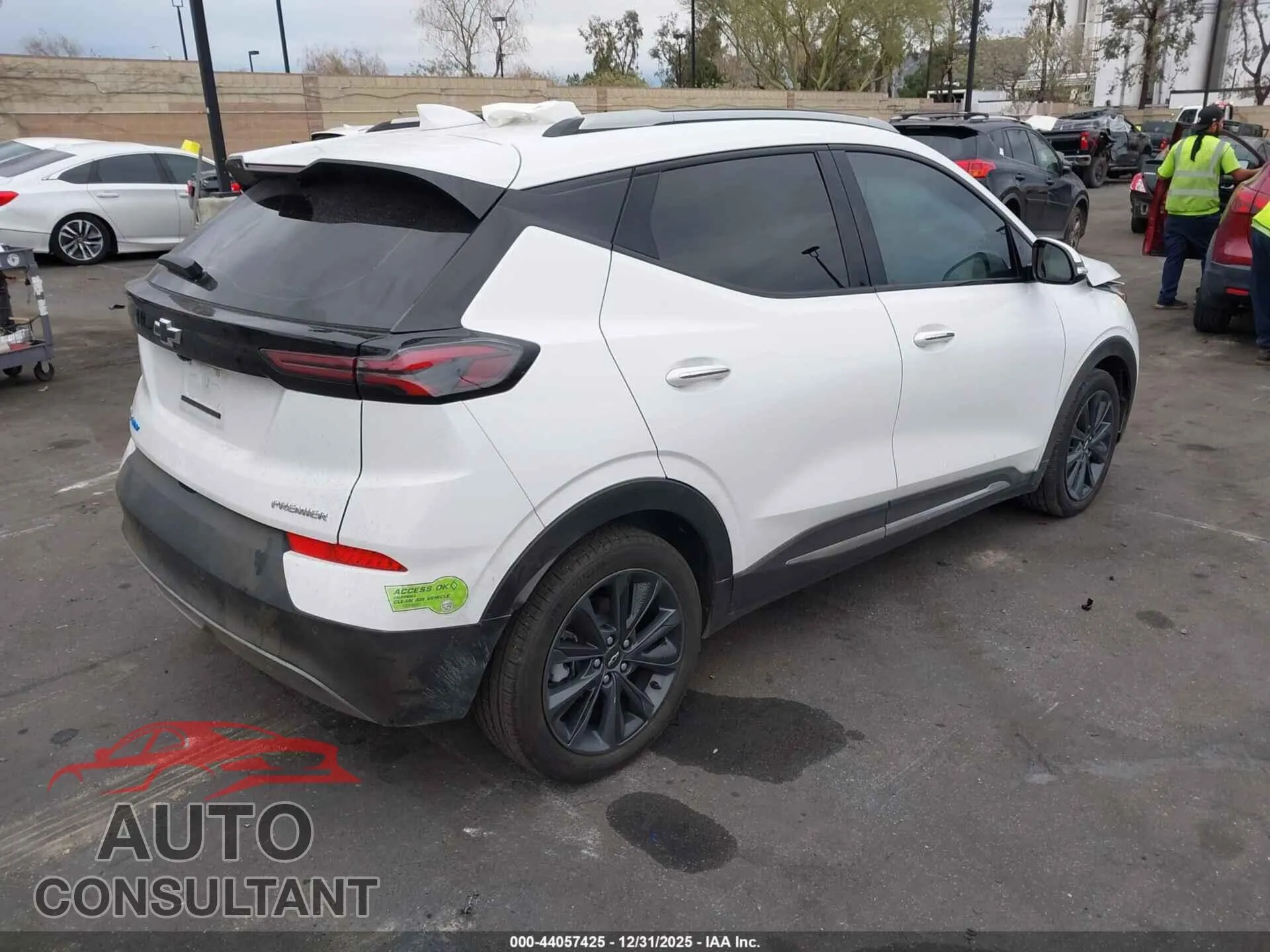 2022 CHEVROLET BOLT EUV Damaged VIN 1G1FZ6S02N4103641 – dashboard