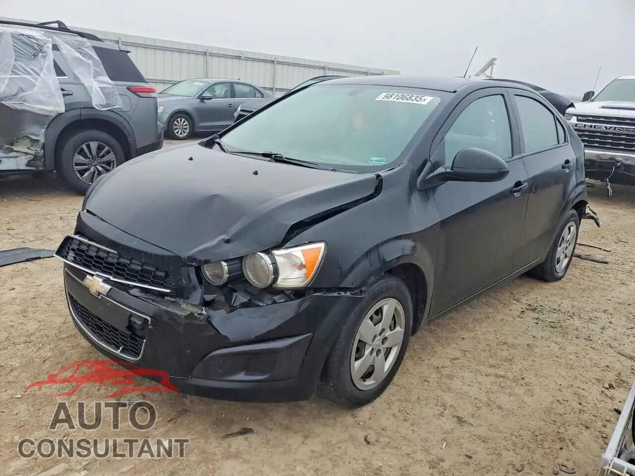 2016 CHEVROLET SONIC VIN 1G1JA5SH5G4165345