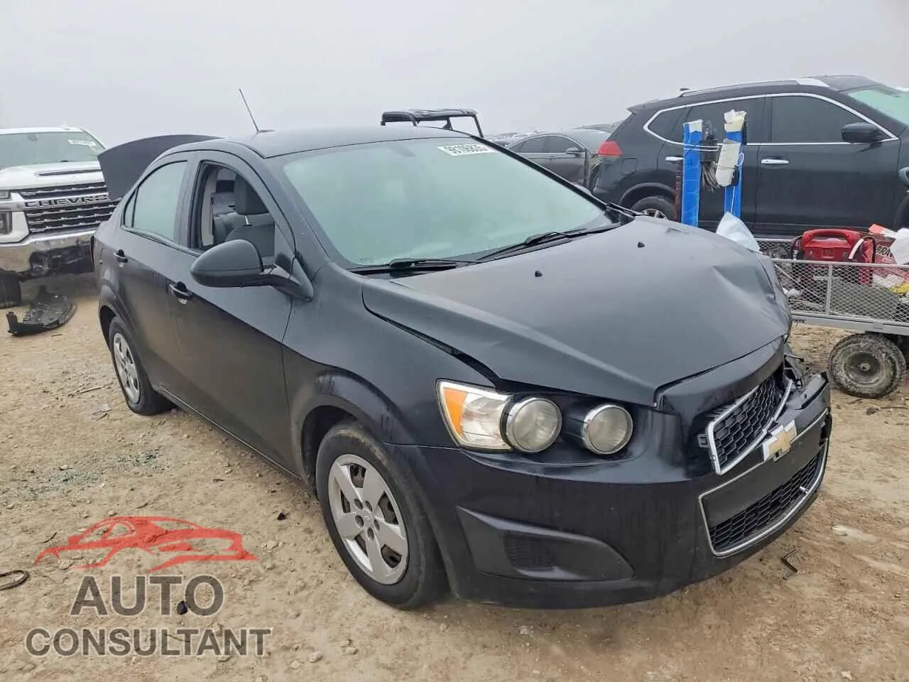 2016 CHEVROLET SONIC Damaged VIN 1G1JA5SH5G4165345 – dashboard