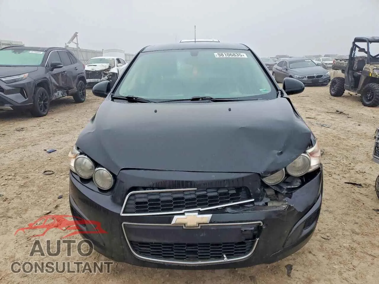 2016 CHEVROLET SONIC Damaged VIN 1G1JA5SH5G4165345 – interior seats