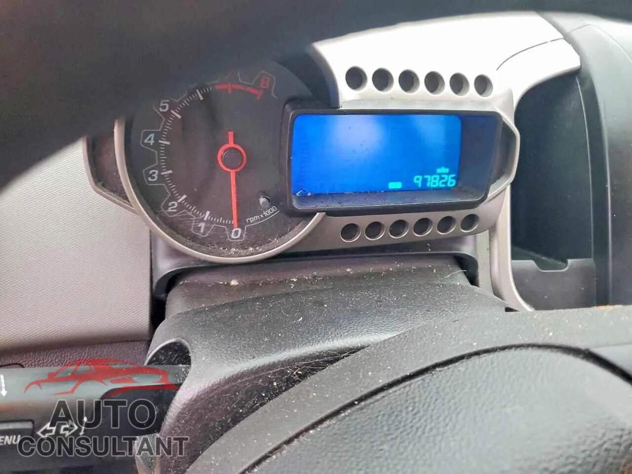 2016 CHEVROLET SONIC Damaged VIN 1G1JA5SH5G4165345 – trunk area