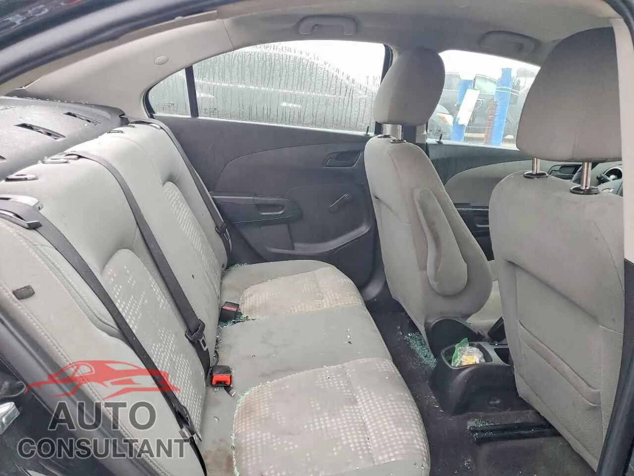 2016 CHEVROLET SONIC Damaged VIN 1G1JA5SH5G4165345 – odometer reading