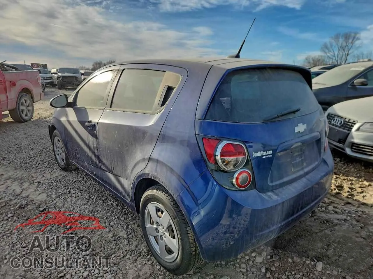 2014 CHEVROLET SONIC Damaged VIN 1G1JA6SH6E4207654 – rear exterior