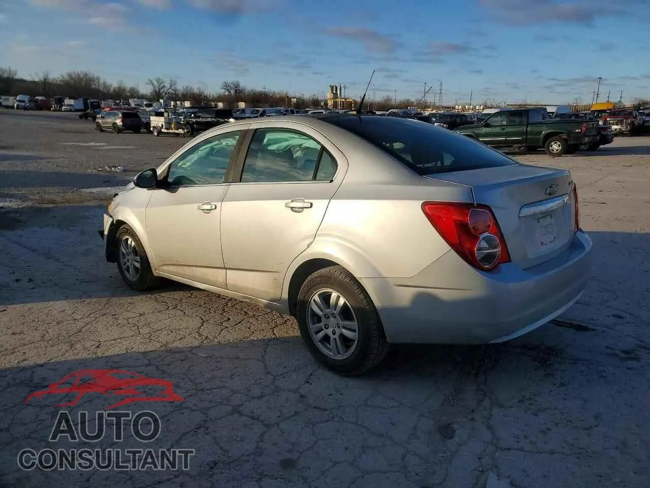 2012 CHEVROLET SONIC Damaged VIN 1G1JC5SH7C4219202 – rear exterior