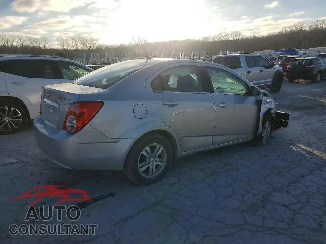 2012 CHEVROLET SONIC Damaged VIN 1G1JC5SH7C4219202 – side profile