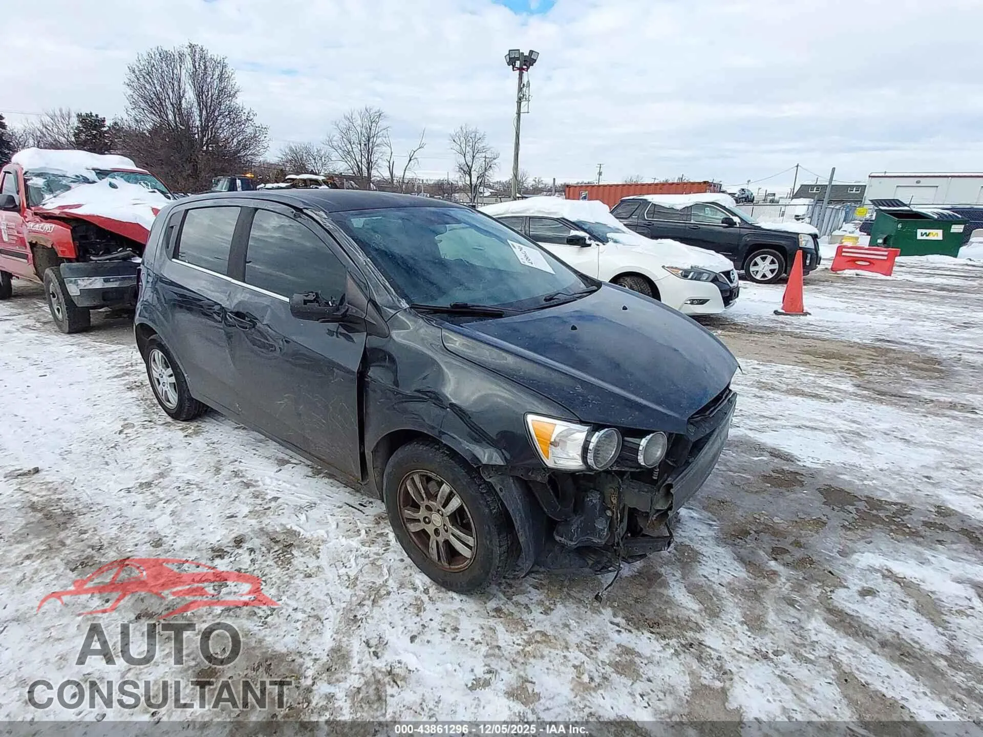 2014 CHEVROLET SONIC VIN 1G1JC6SH1E4202923