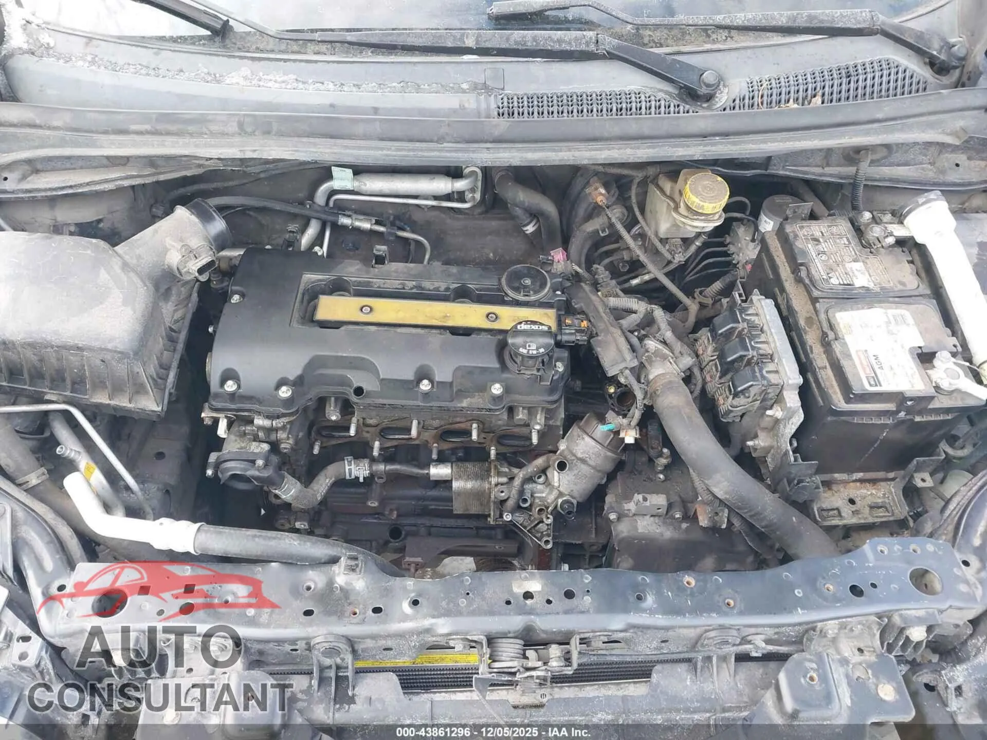 2014 CHEVROLET SONIC Damaged VIN 1G1JC6SH1E4202923 – odometer reading