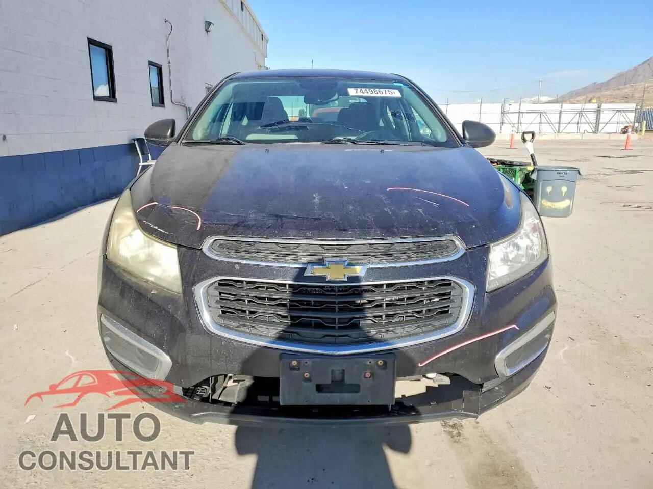 2015 CHEVROLET CRUZE Damaged VIN 1G1PA5SH0F7195151 – interior seats