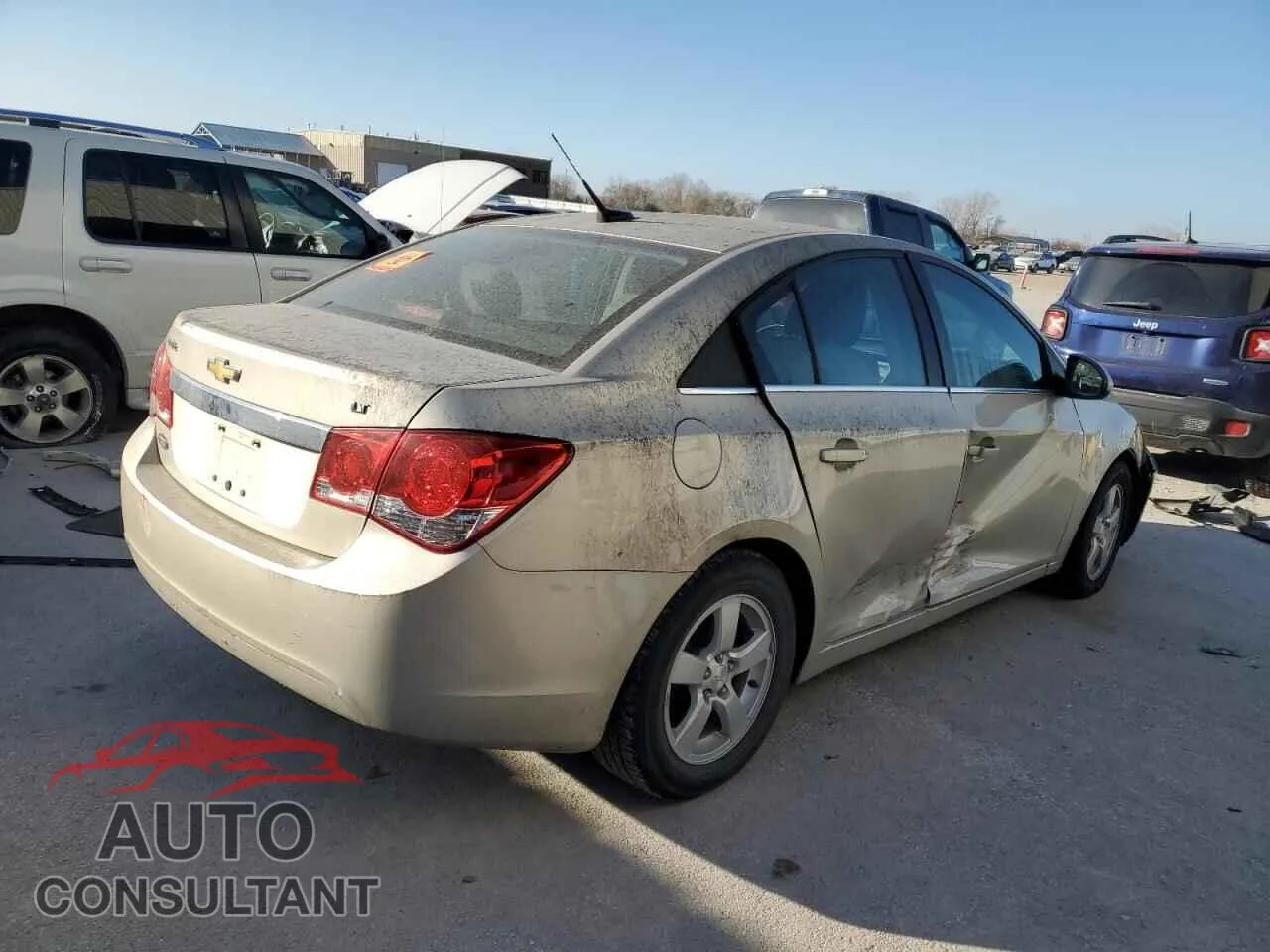 2014 CHEVROLET CRUZE Damaged VIN 1G1PC5SB2E7471950 – side profile