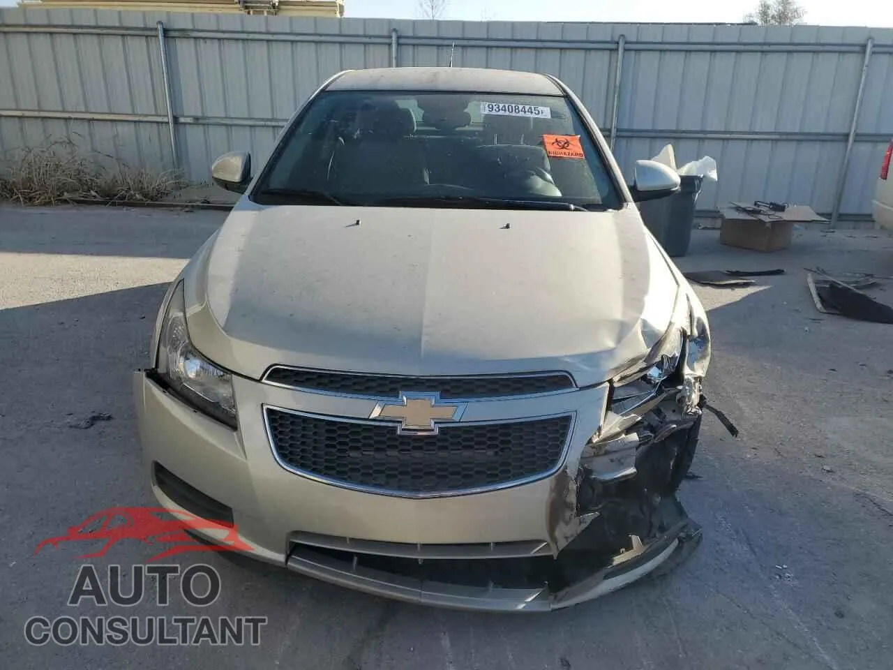 2014 CHEVROLET CRUZE Damaged VIN 1G1PC5SB2E7471950 – interior seats