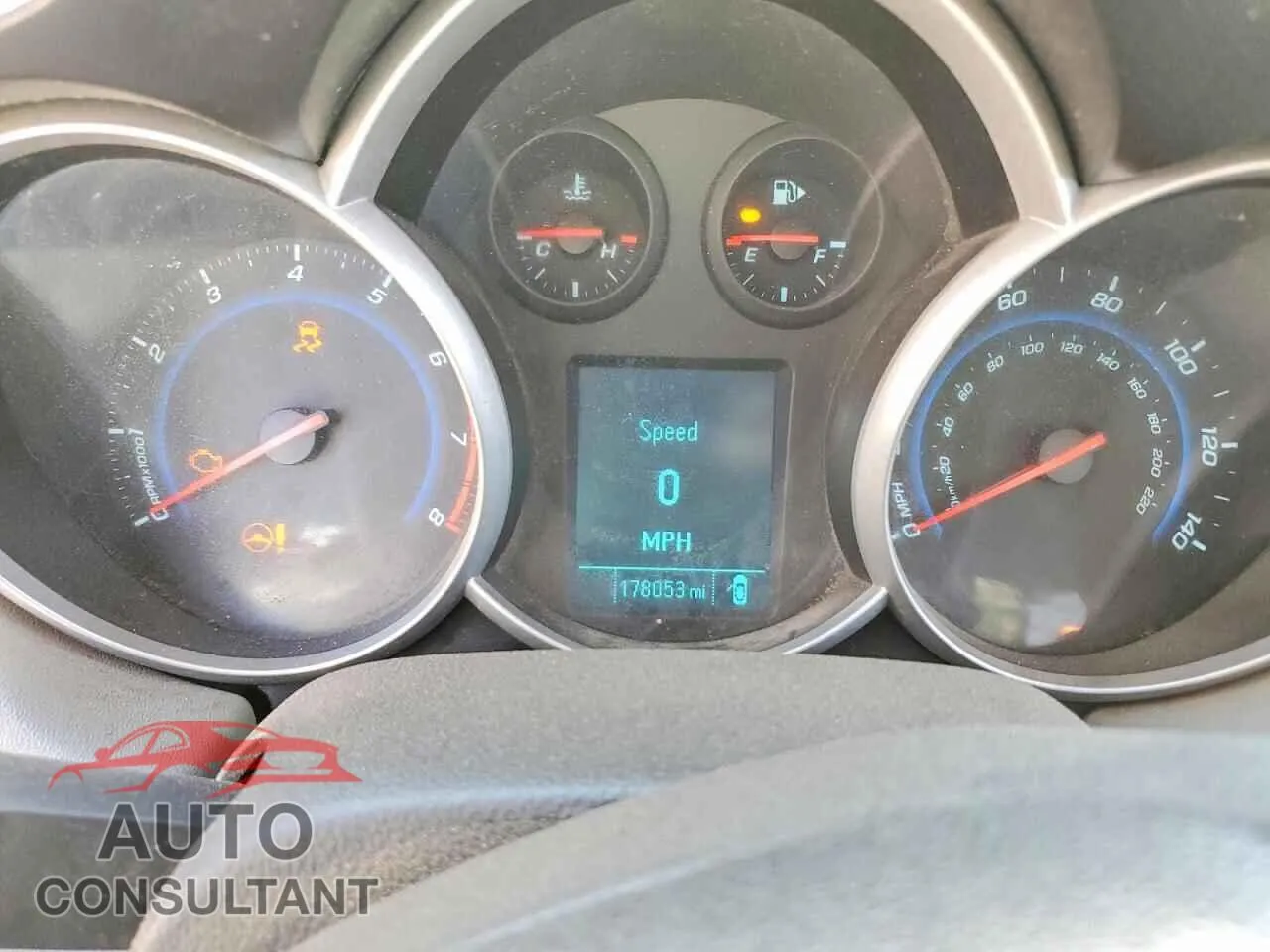 2012 CHEVROLET CRUZE Damaged VIN 1G1PC5SHXC7195485 – trunk area