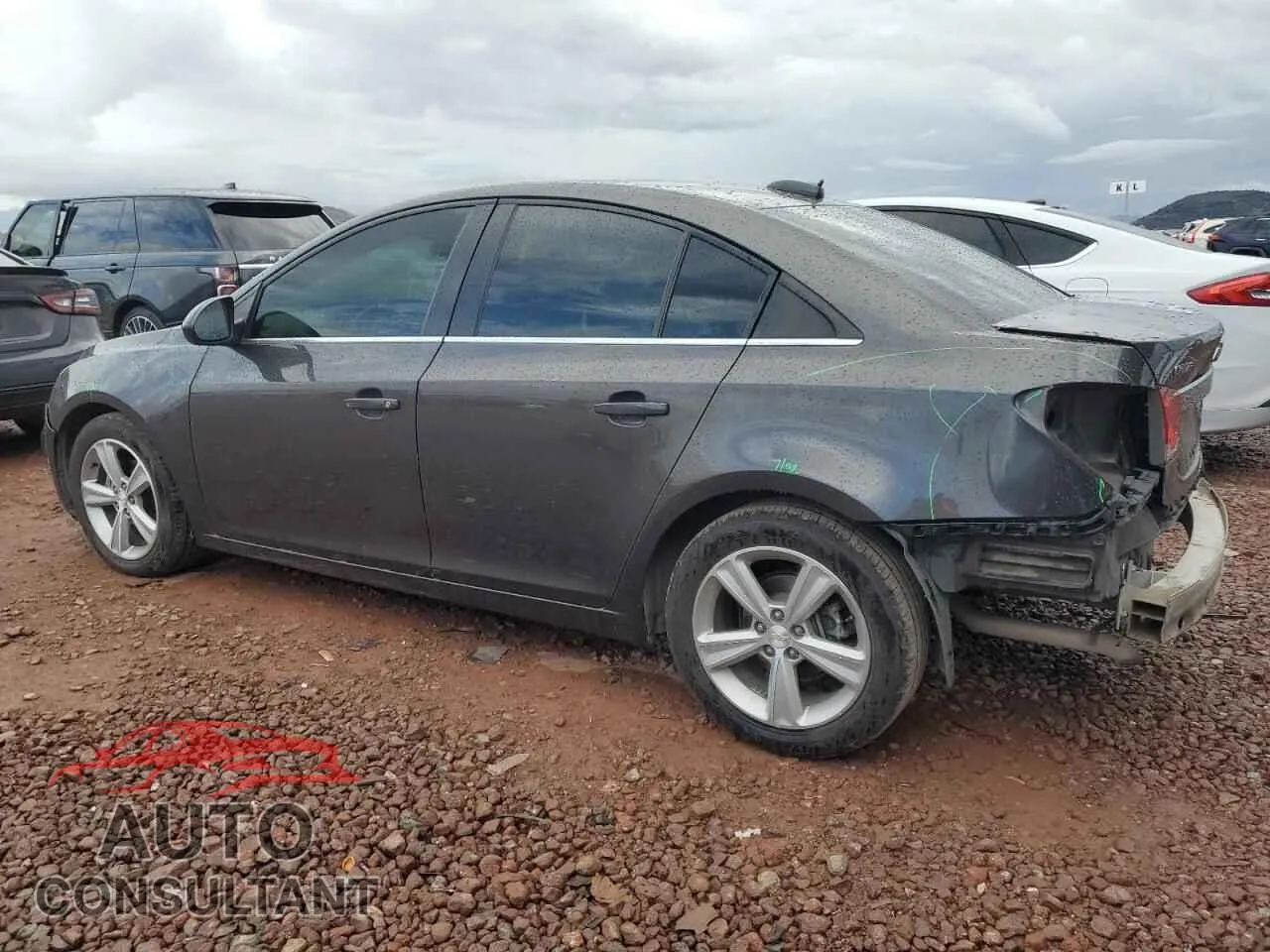 2015 CHEVROLET CRUZE Damaged VIN 1G1PE5SB2F7156285 – rear exterior