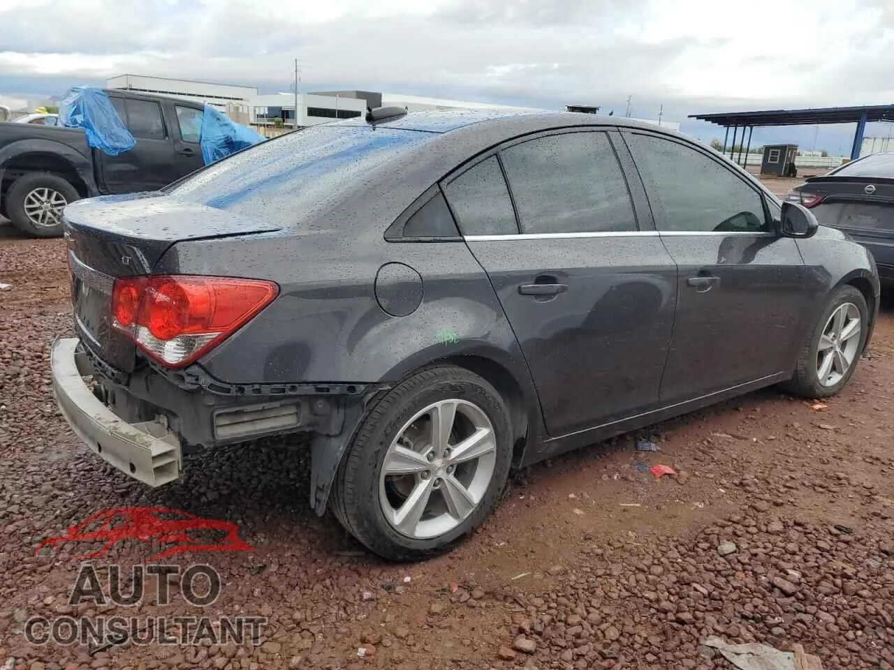 2015 CHEVROLET CRUZE Damaged VIN 1G1PE5SB2F7156285 – side profile