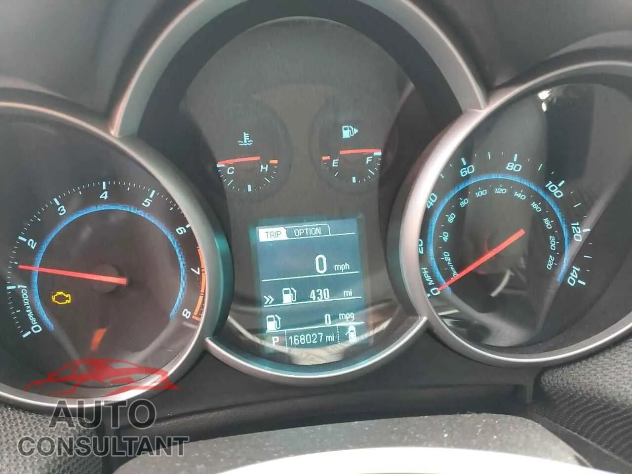2015 CHEVROLET CRUZE Damaged VIN 1G1PE5SB2F7156285 – trunk area