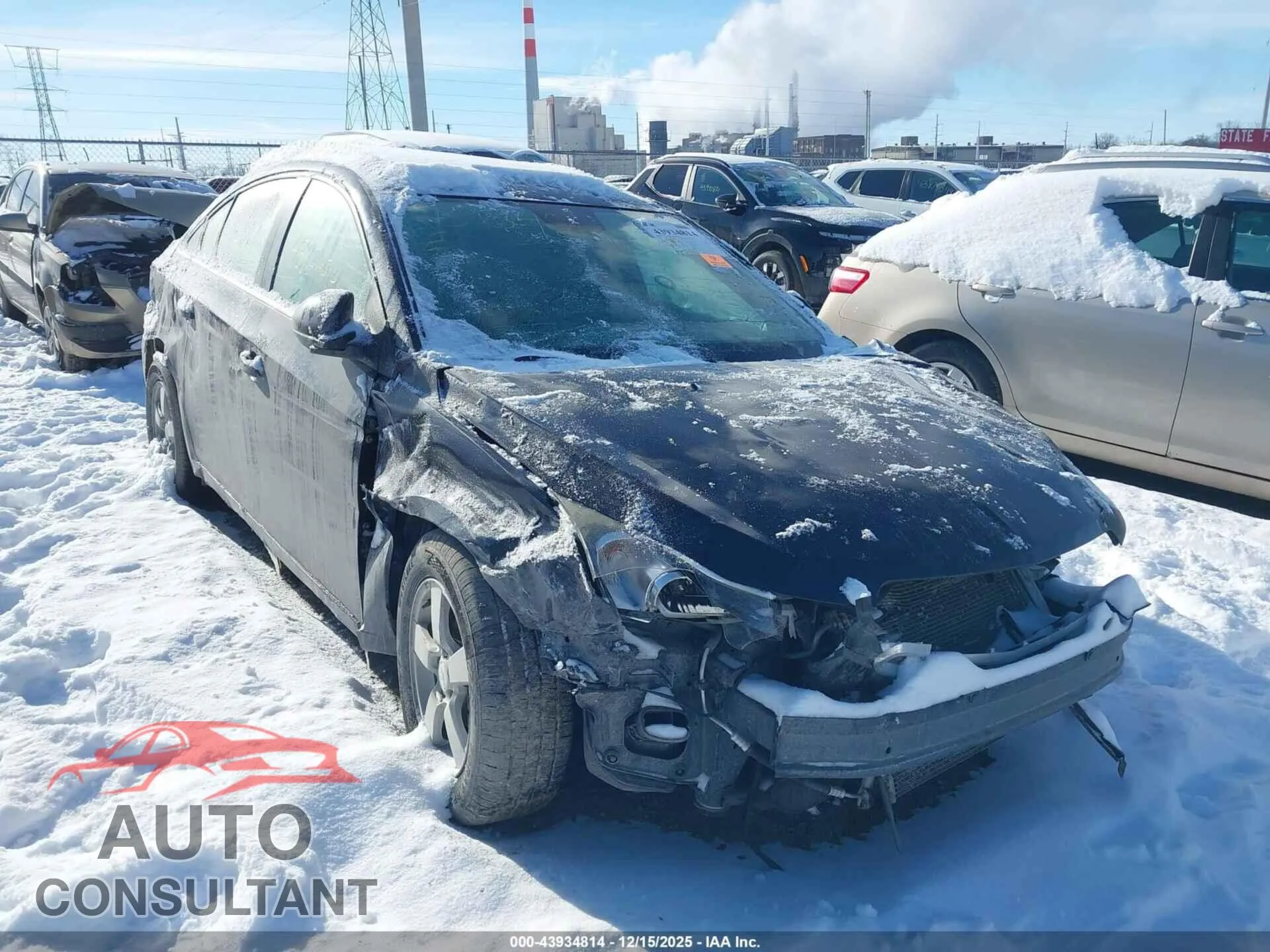2016 CHEVROLET CRUZE LIMITED Damaged VIN 1G1PE5SB5G7153205 – engine bay