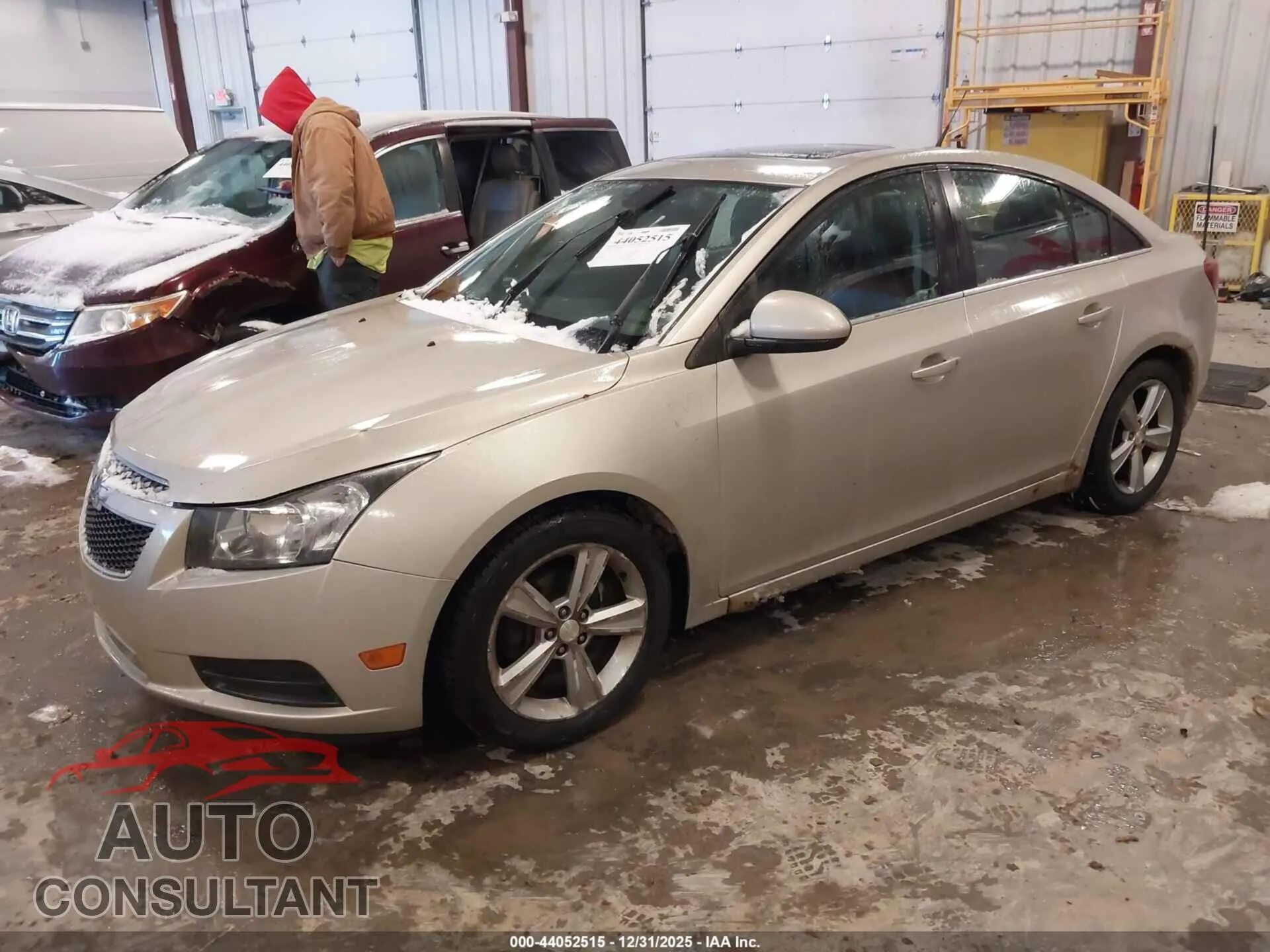 2013 CHEVROLET CRUZE Damaged VIN 1G1PE5SB9D7192939 – rear exterior