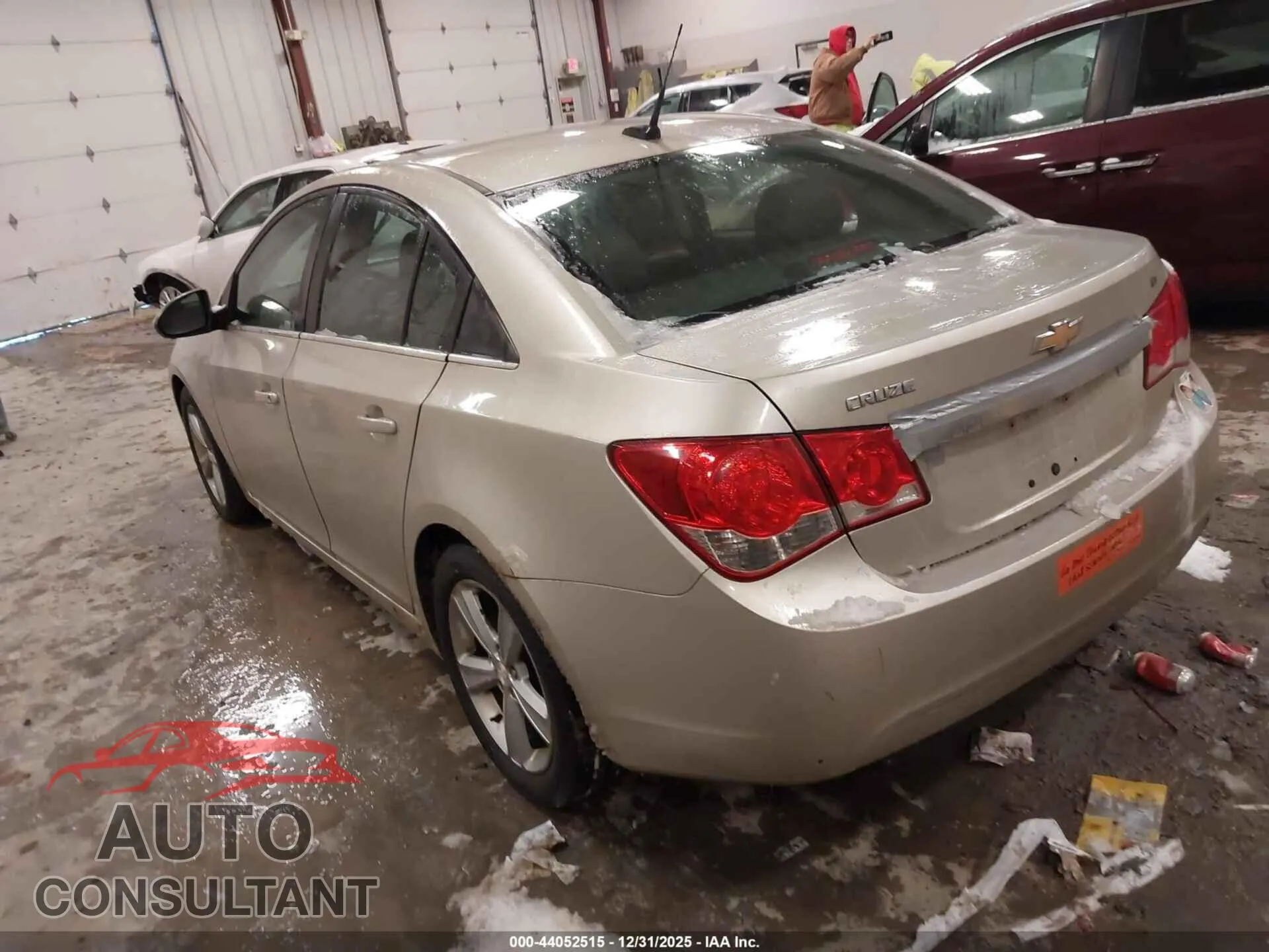 2013 CHEVROLET CRUZE Damaged VIN 1G1PE5SB9D7192939 – side profile