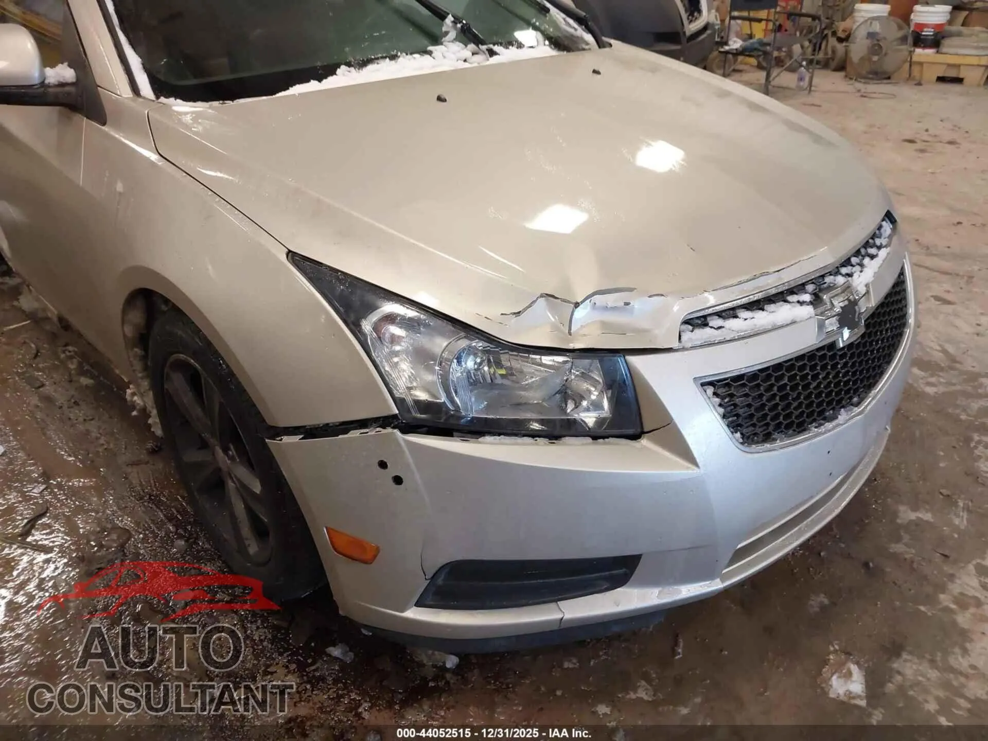 2013 CHEVROLET CRUZE Damaged VIN 1G1PE5SB9D7192939 – engine bay