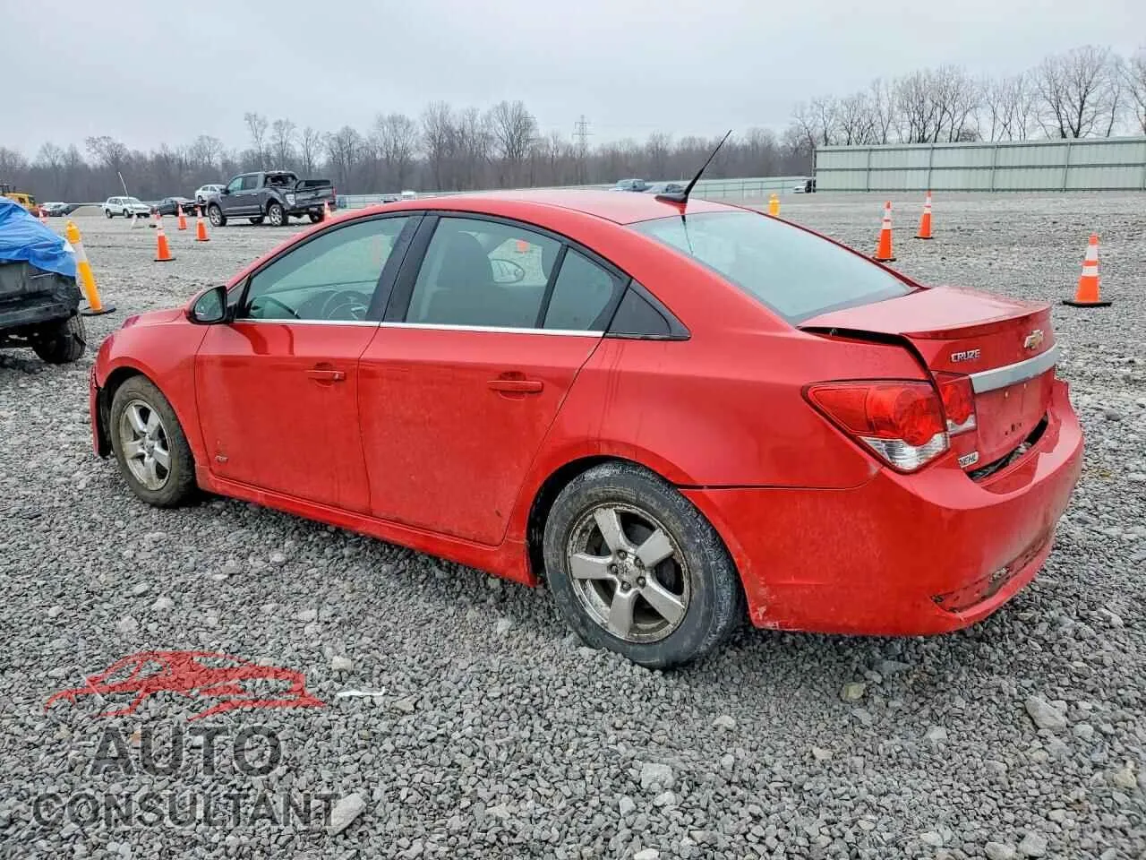 2012 CHEVROLET CRUZE Used VIN 1G1PF5SC0C7163334 – rear exterior