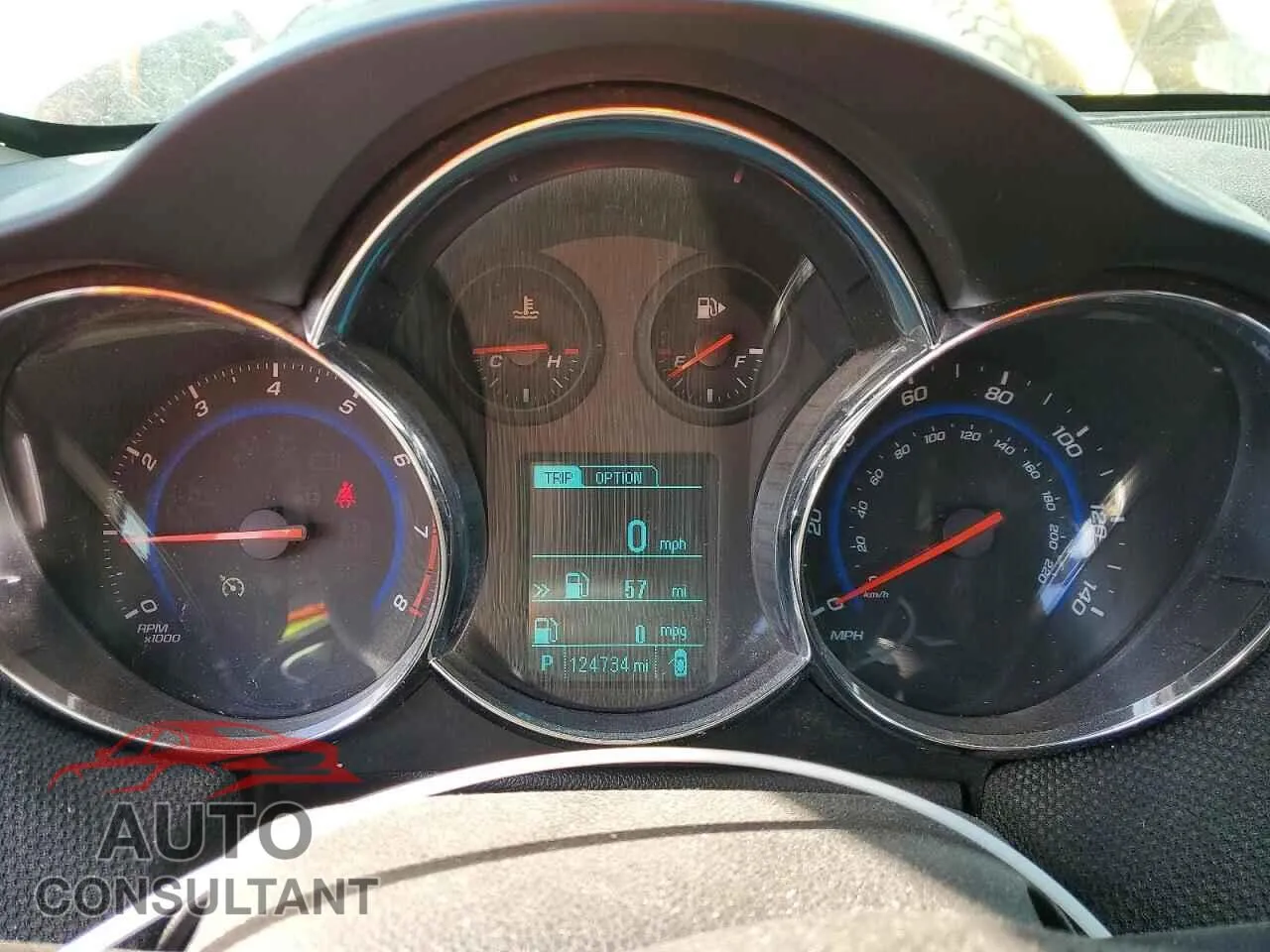 2016 CHEVROLET CRUZE Damaged VIN 1G1PG5SB1G7102505 – trunk area