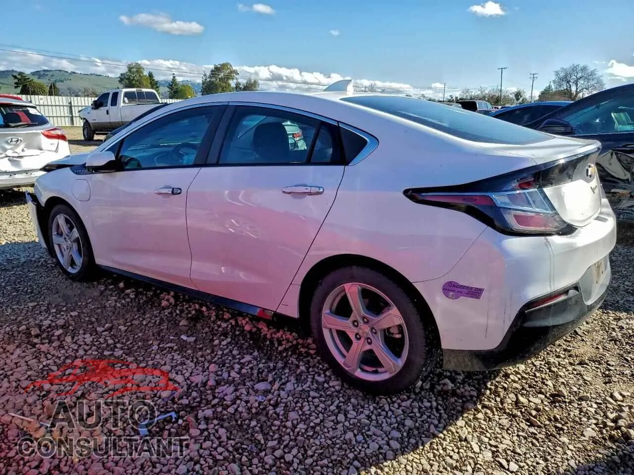 2018 CHEVROLET VOLT Damaged VIN 1G1RC6S5XJU152686 – rear exterior