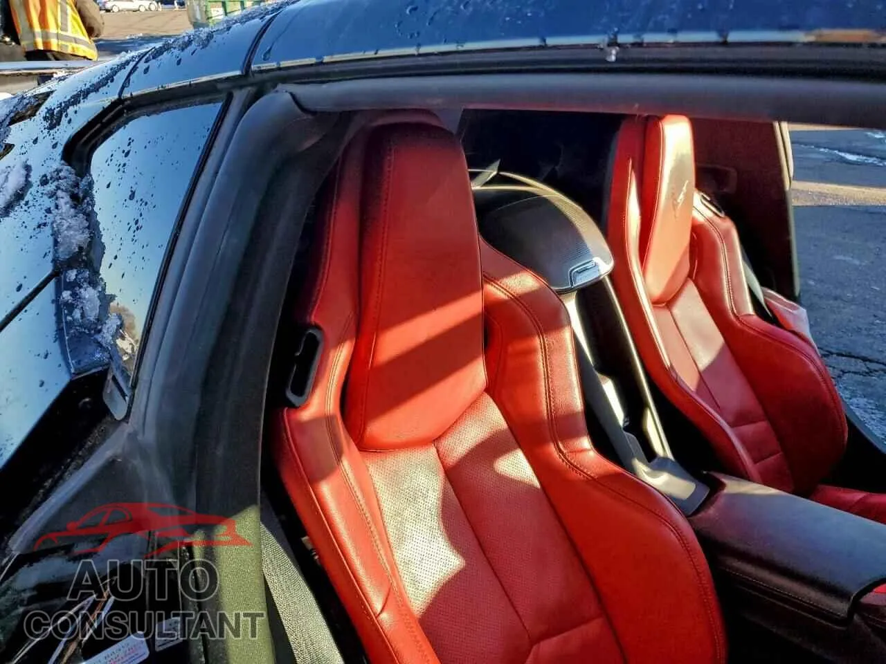 2021 CHEVROLET CORVETTE Damaged VIN 1G1YB2D45M5112140 – odometer reading