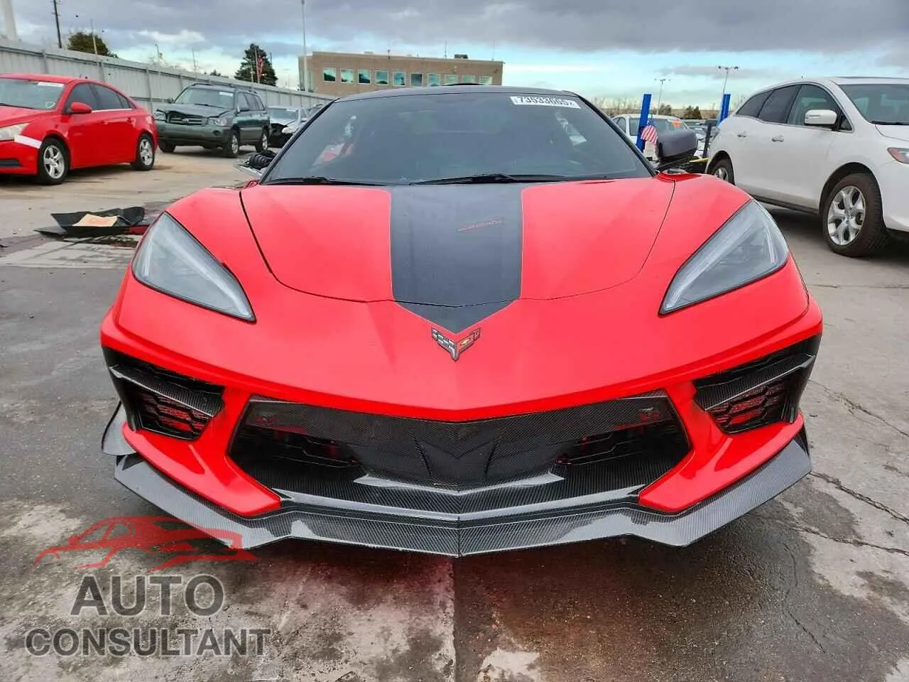 2022 CHEVROLET CORVETTE Damaged VIN 1G1YC3D48N5122746 – interior seats